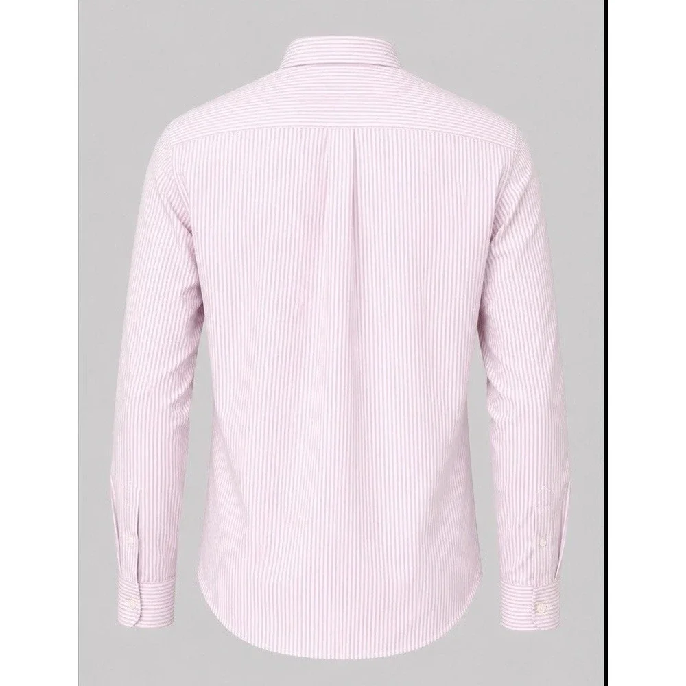 RALPH LAUREN X Large 16-34 Mens Oxford Pink Button Down Classic Fit Pony Logo